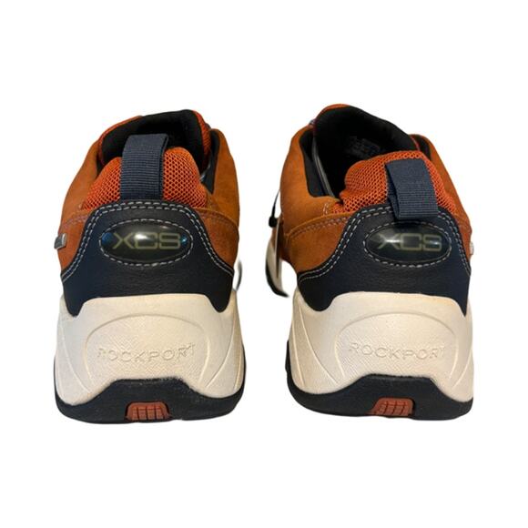 Rockport Men's XCS Spruce Peak Blucher Walking Shoe, Rust Brown Suede, sz 9 - Picture 3 of 7